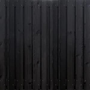 30014Z zwart grenen 23 planks 200 x 180 cm