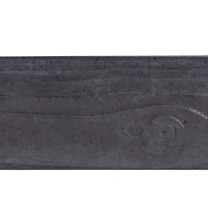 Betonplaat lariks motief dubbelzijdig antraciet (184 x 12 cm)