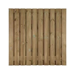 30007 grenen scherm 21 planks 180 x 180 cm