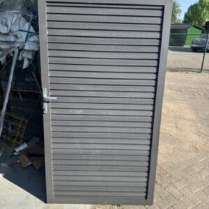 Rhombus Tuindeur Dark Grey 100 x 180 cm