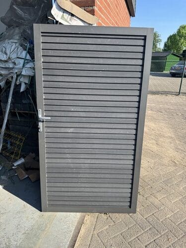 Rhombus Tuindeur Dark Grey 100 x 180 cm