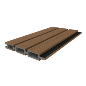 NTW composiet Triple Rhombus schermplank Teak zwart