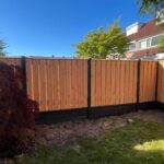 luxe schutting met douglashout